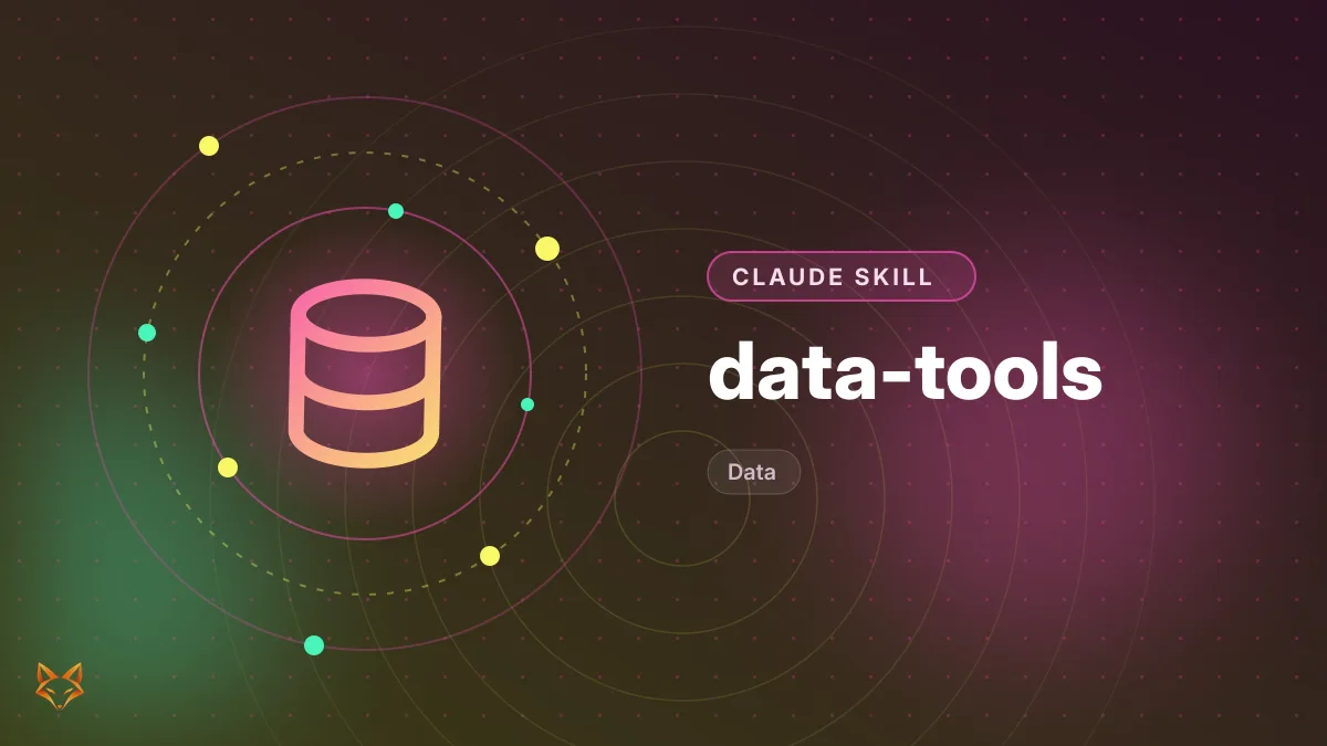 data-tools — illustration