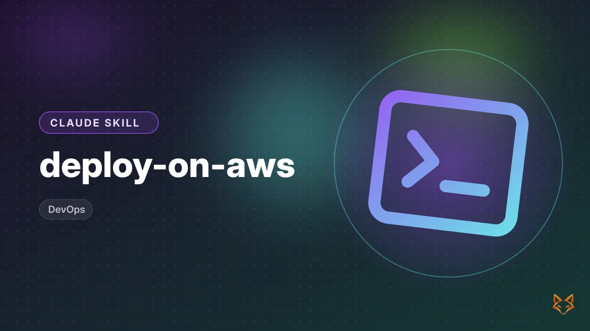 deploy-on-aws — illustration