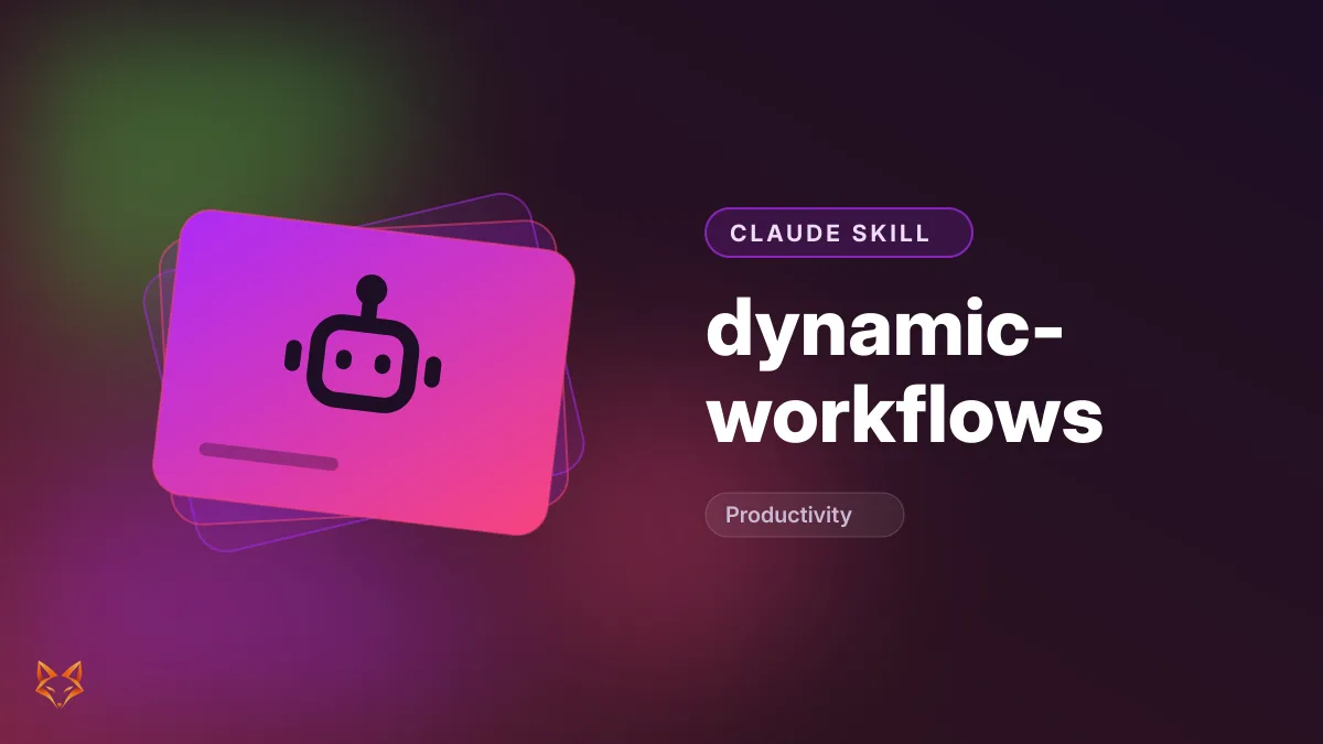 dynamic-workflows — illustration