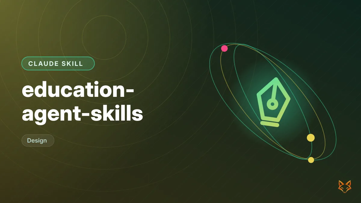 education-agent-skills — illustration