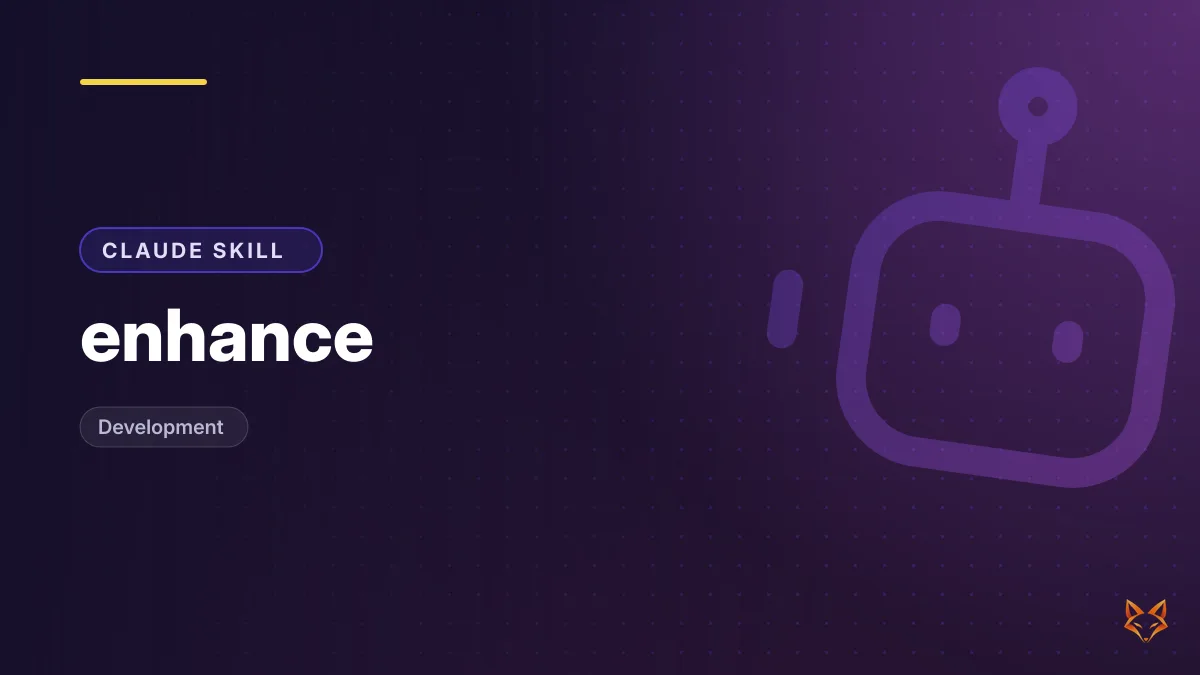 enhance — illustration