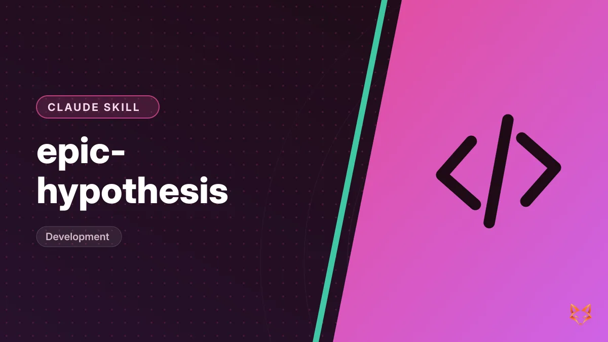 epic-hypothesis — illustration