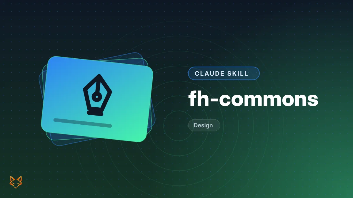fh-commons — illustration
