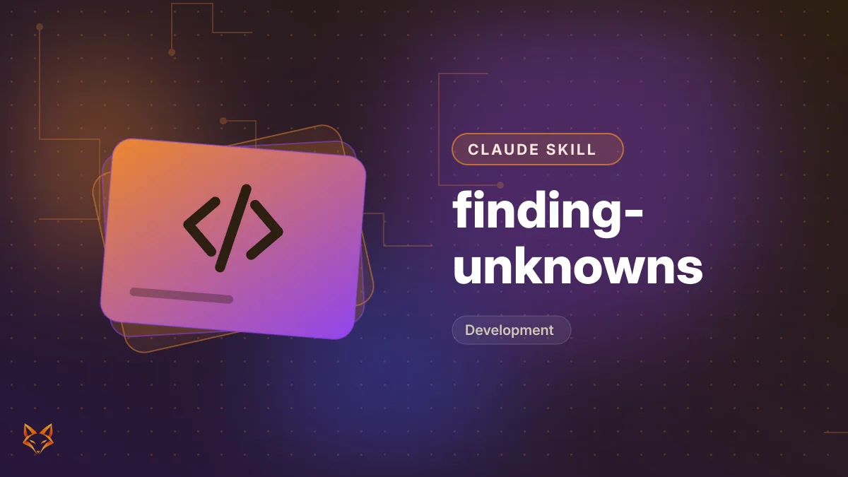 finding-unknowns — illustration