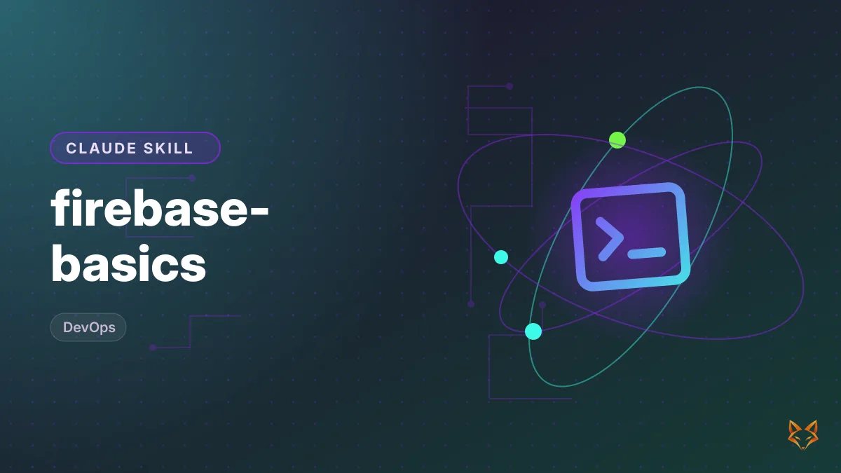 firebase-basics — illustration