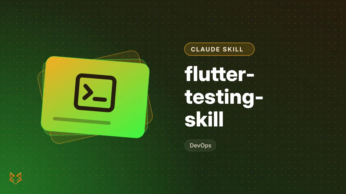 flutter-testing-skill — illustration