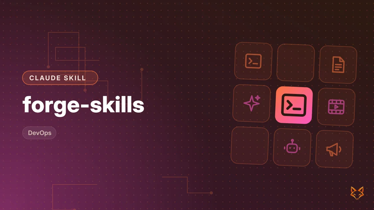 forge-skills — illustration