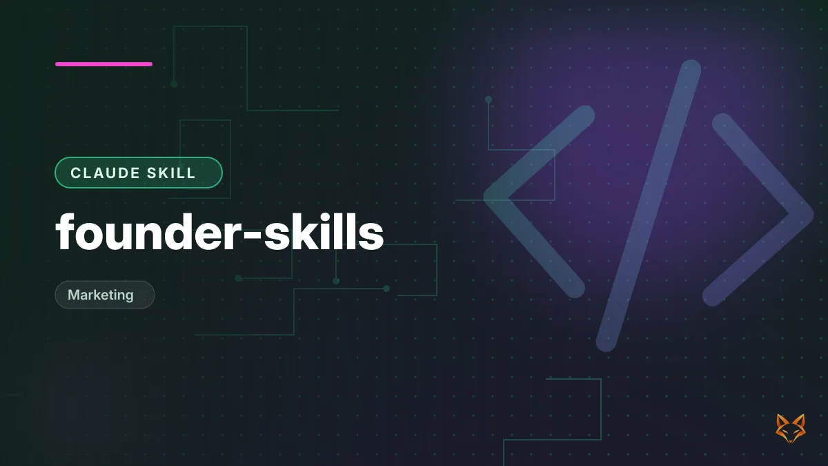 founder-skills — illustration