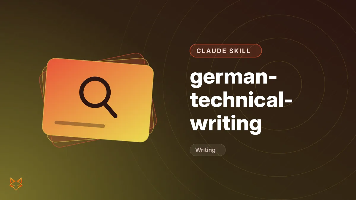 german-technical-writing — illustration