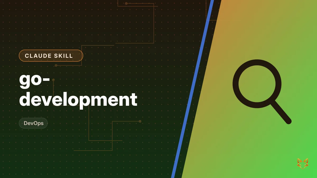 go-development — illustration