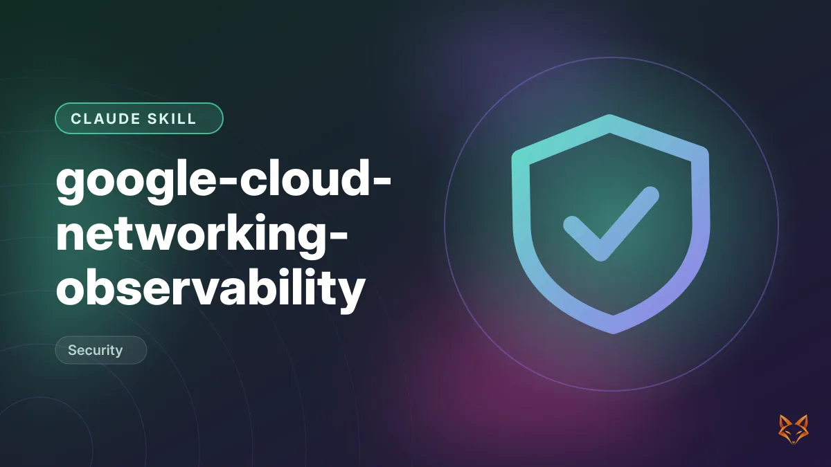 google-cloud-networking-observability — illustration