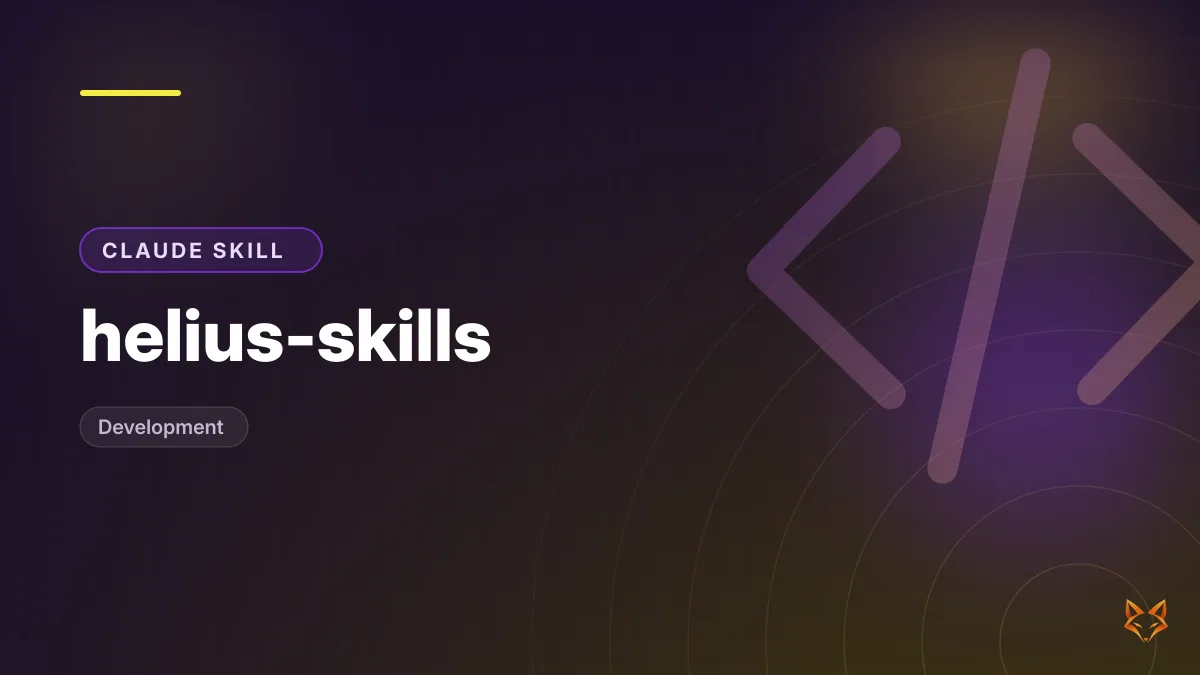 helius-skills — illustration
