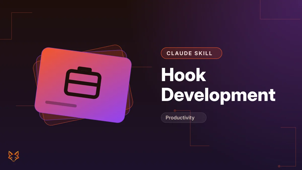 Hook Development — illustration