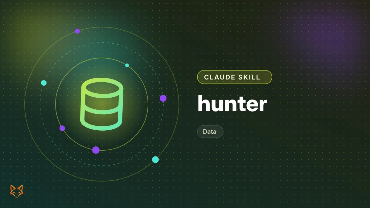 hunter — illustration