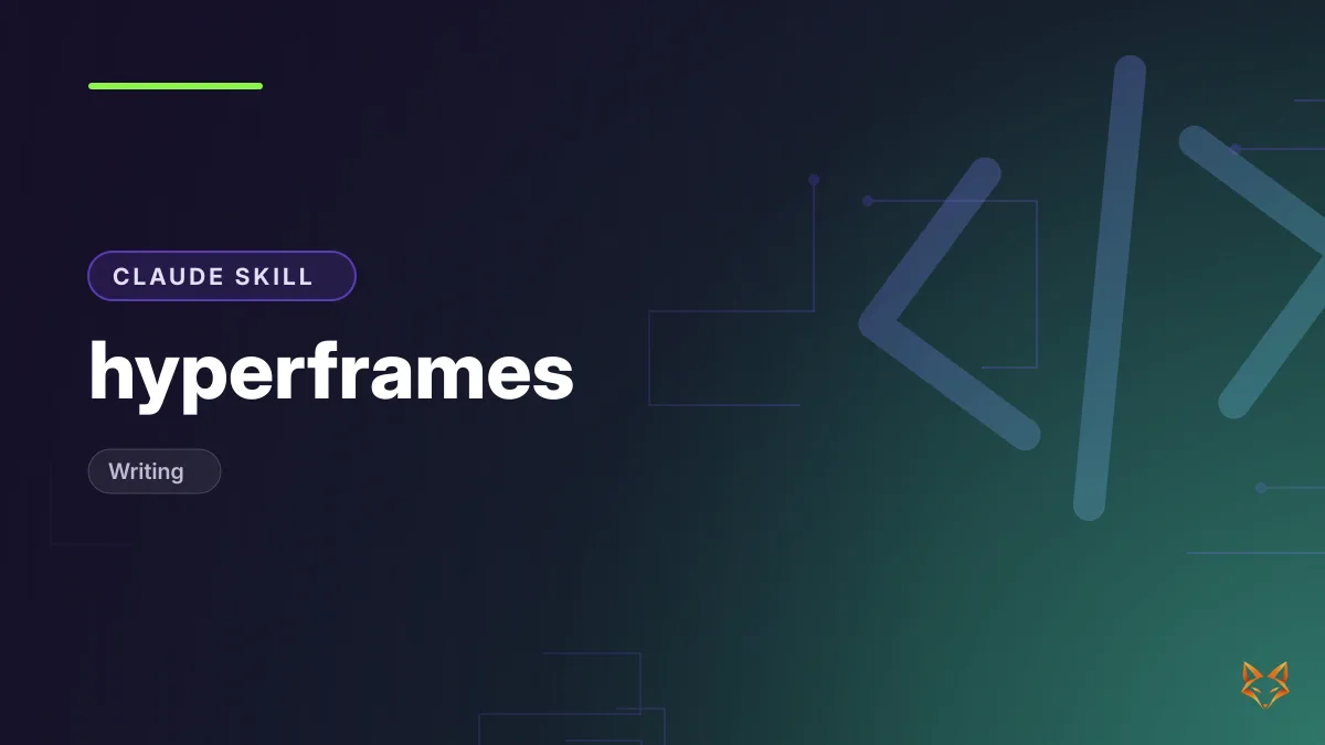 hyperframes — illustration