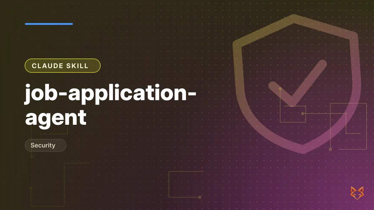 job-application-agent — illustration