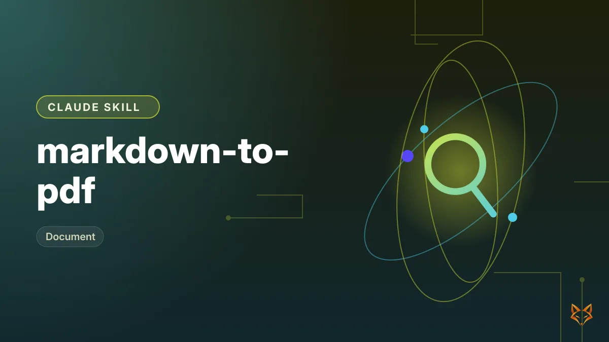 markdown-to-pdf — illustration