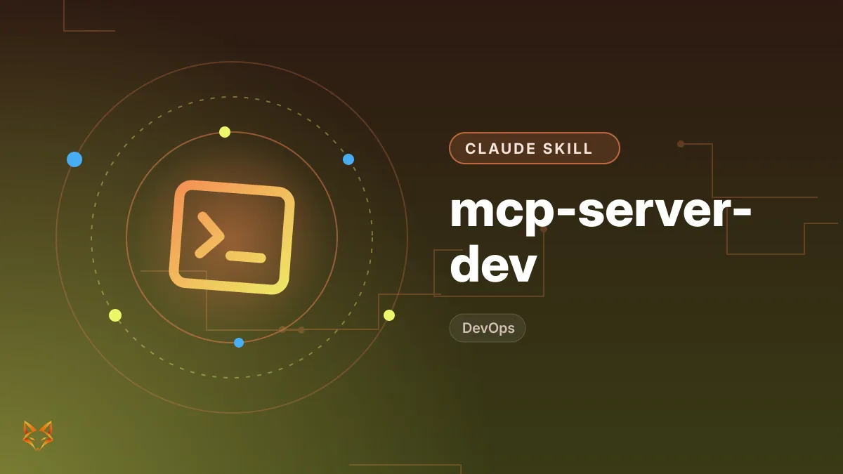 mcp-server-dev — illustration