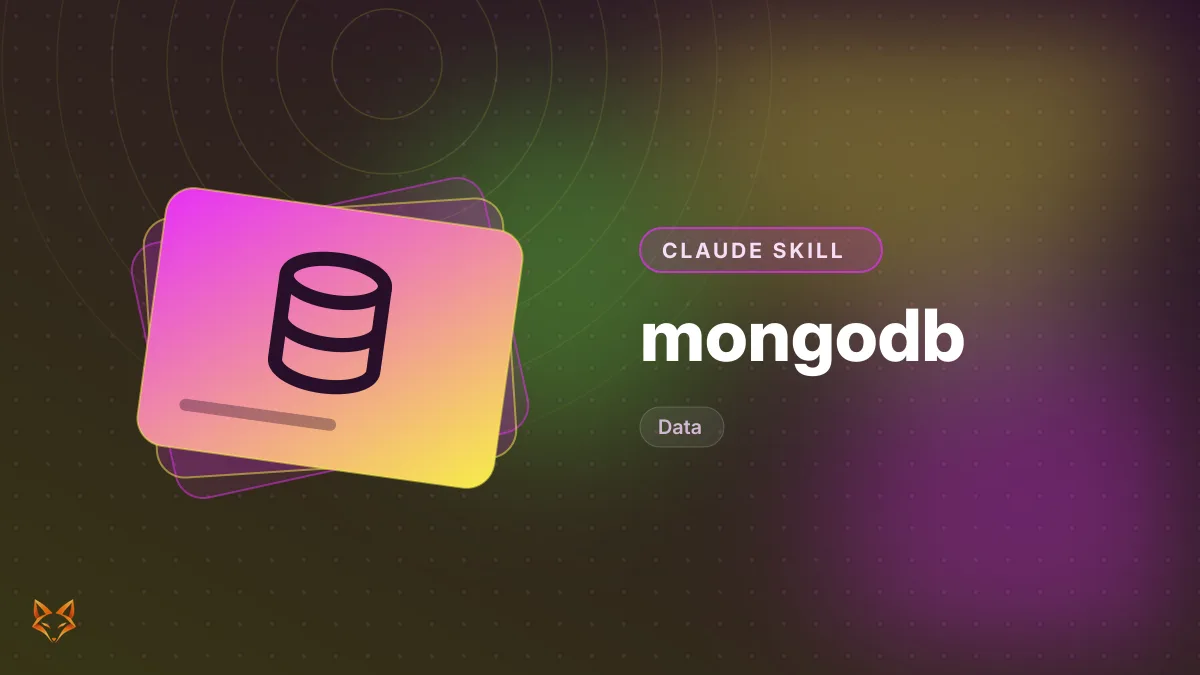 mongodb — illustration