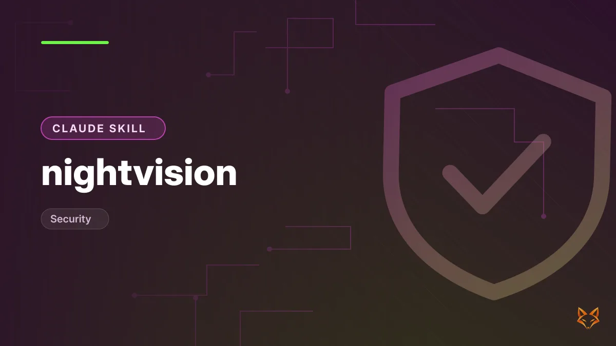 nightvision — illustration