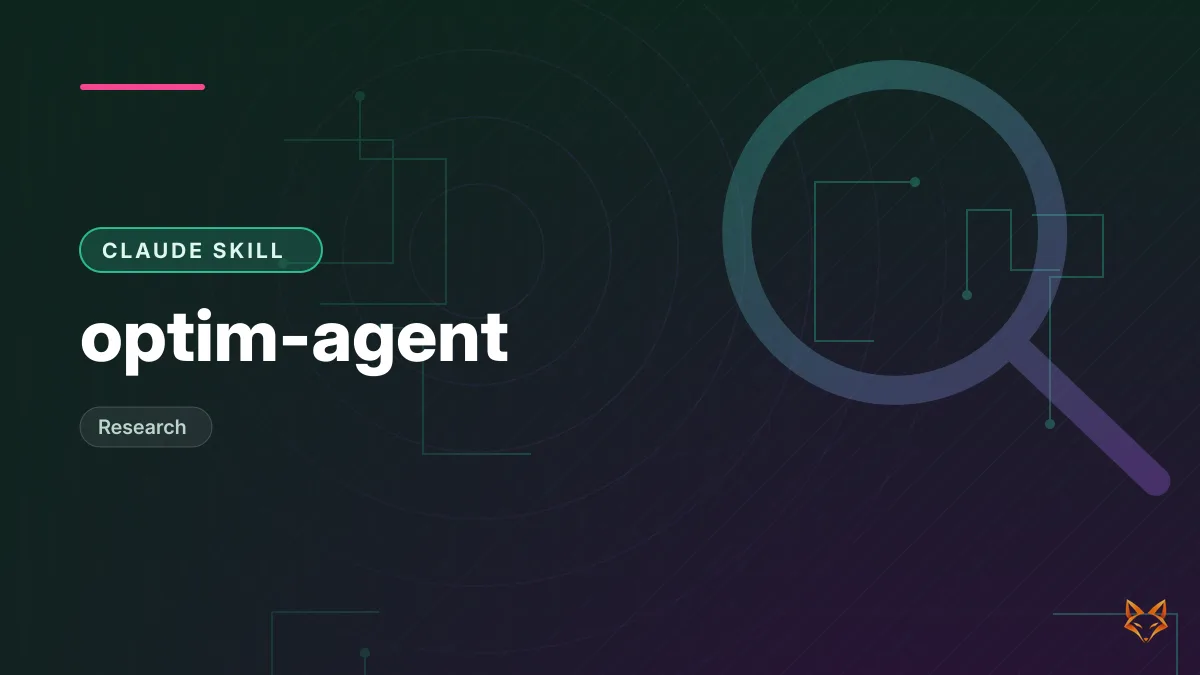 optim-agent — illustration