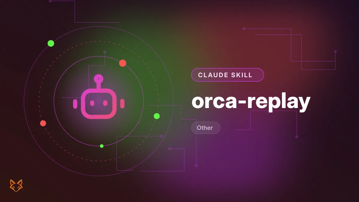 orca-replay — illustration