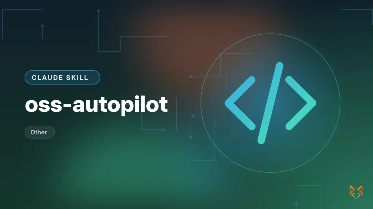 oss-autopilot — illustration