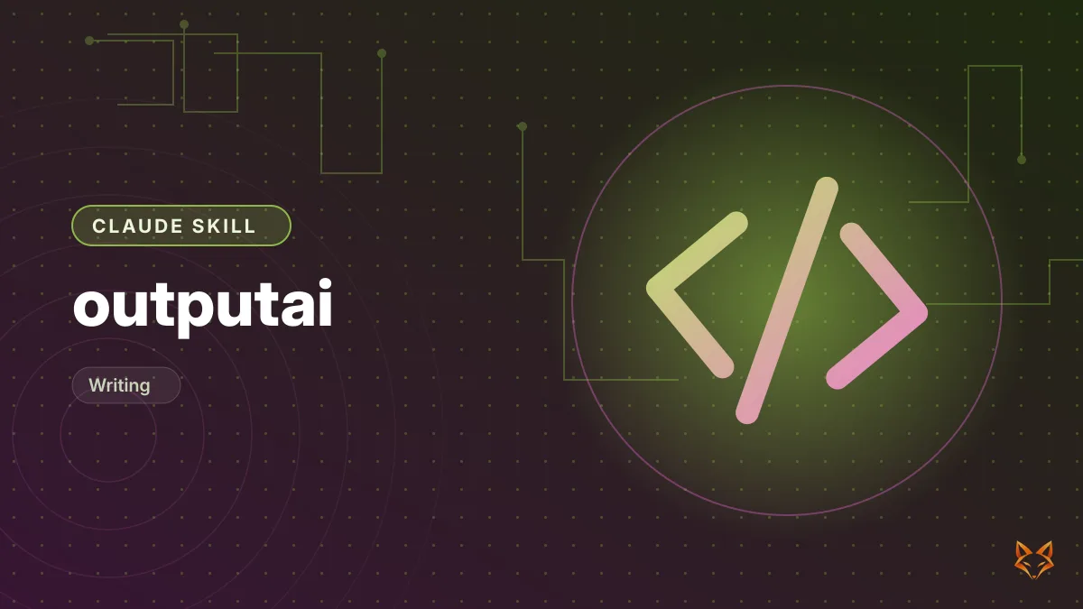 outputai — illustration