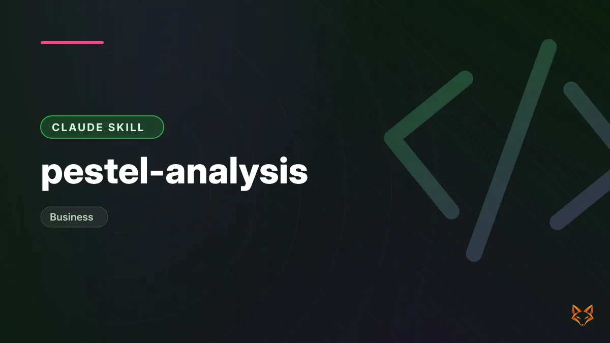 pestel-analysis — illustration