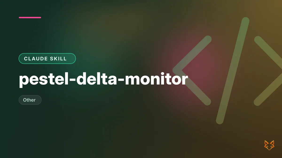 pestel-delta-monitor — illustration