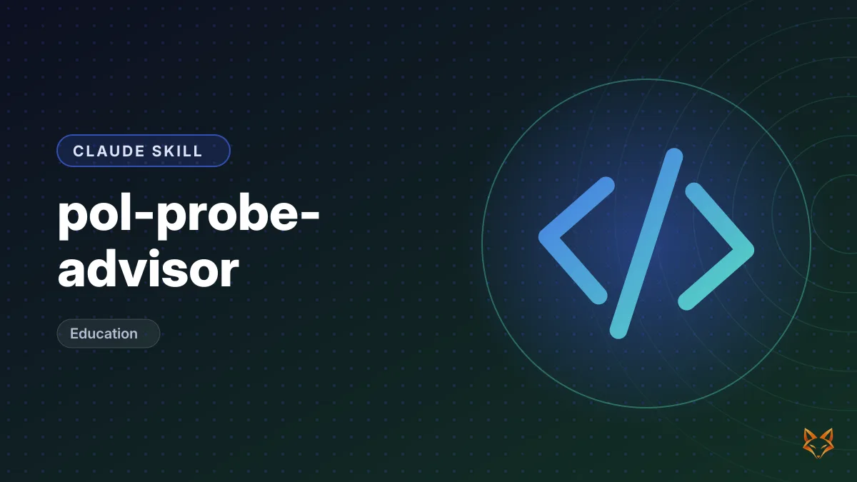 pol-probe-advisor — illustration