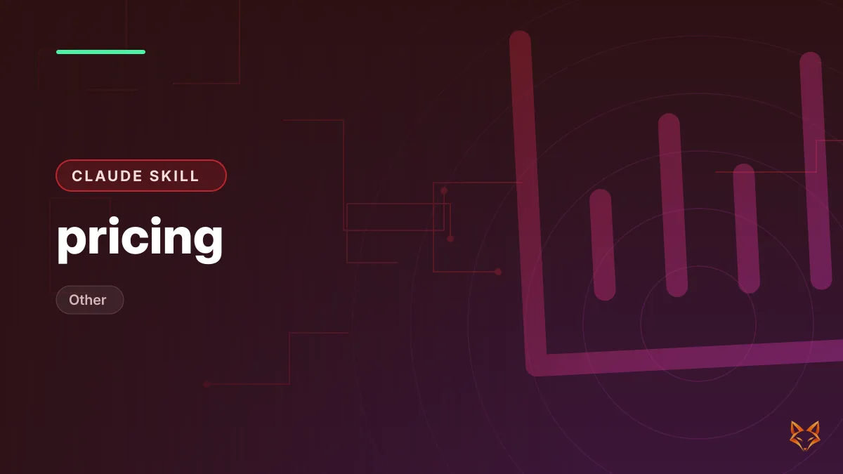 pricing — illustration