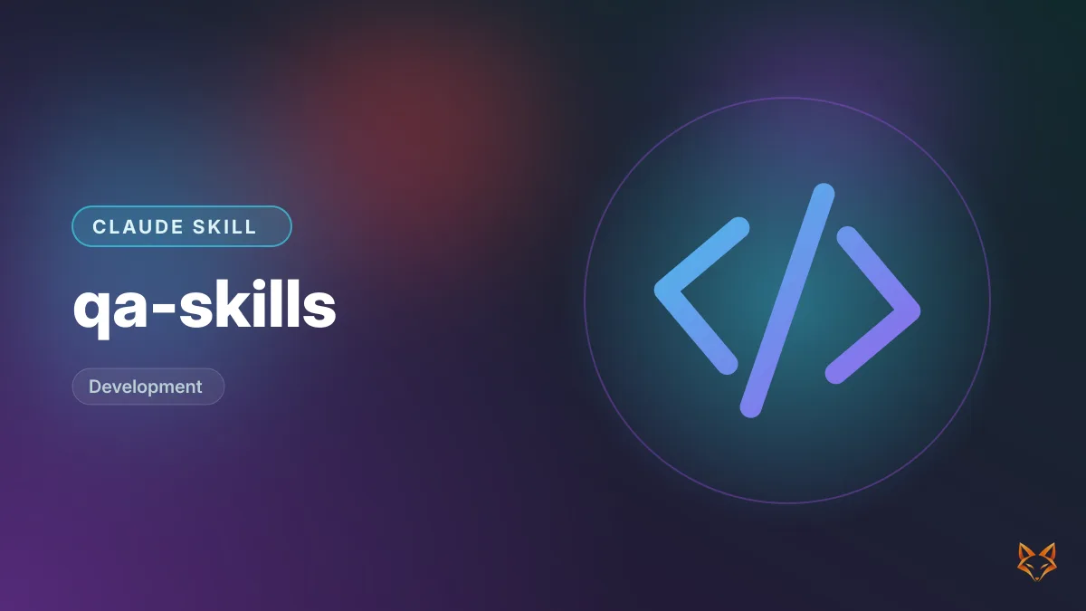 qa-skills — illustration