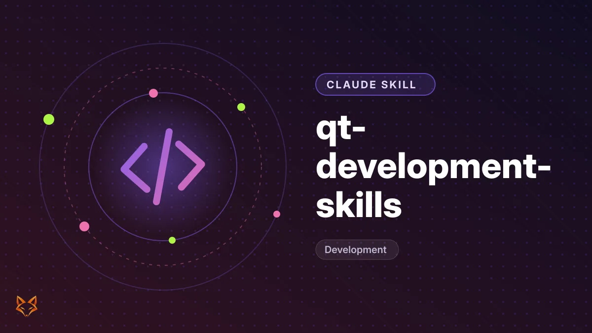 qt-development-skills — illustration