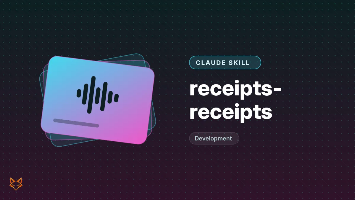 receipts-receipts — illustration