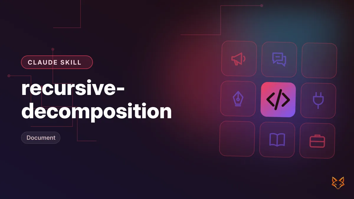 recursive-decomposition — illustration