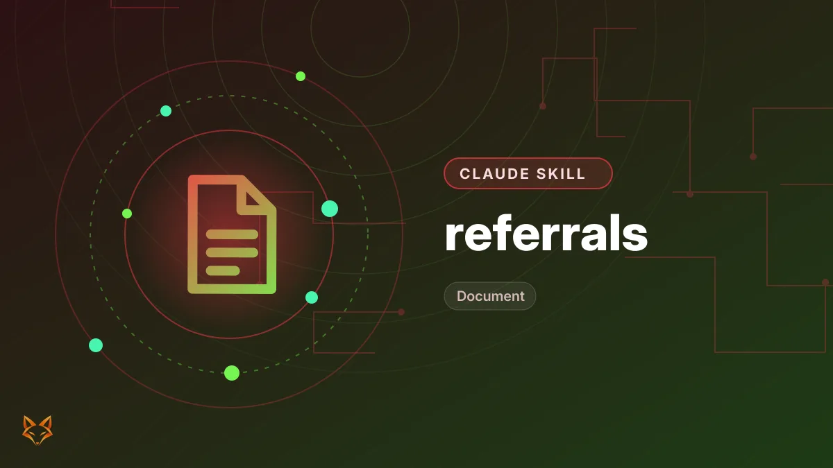 referrals — illustration