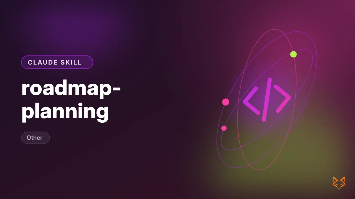 roadmap-planning — illustration
