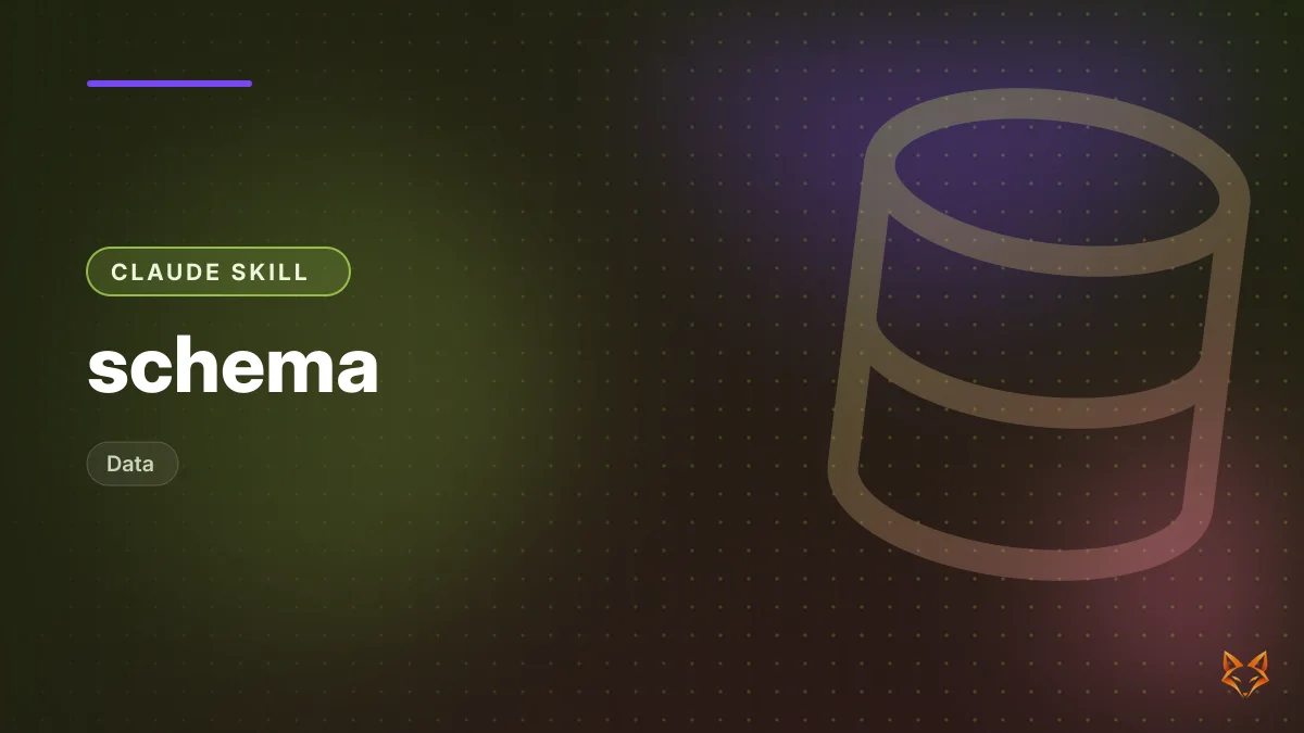 schema — illustration