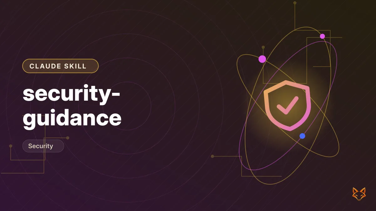 security-guidance preview image