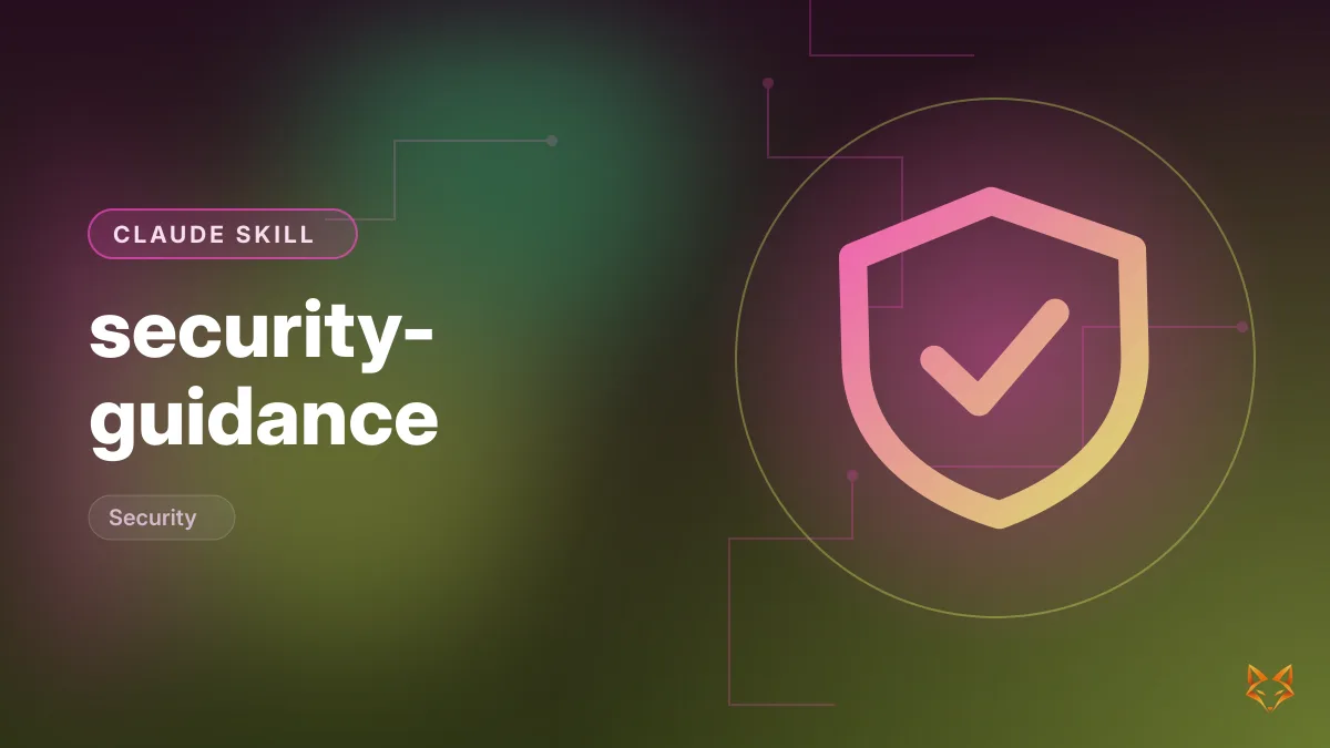 security-guidance — illustration