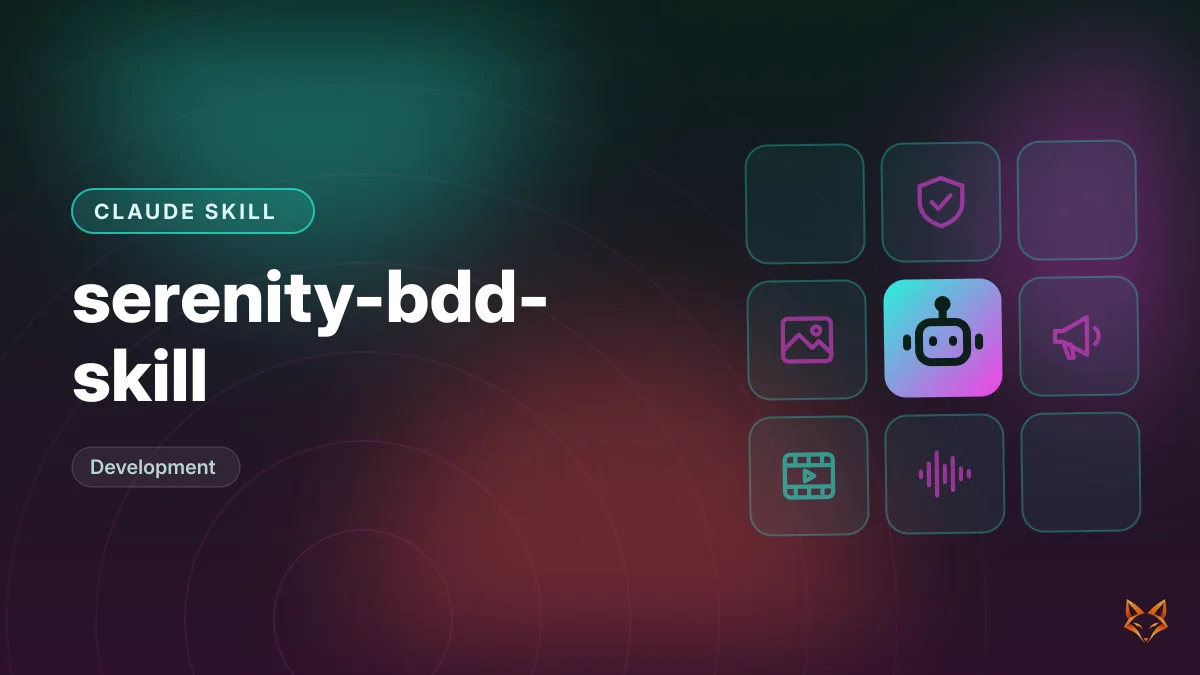 serenity-bdd-skill — illustration