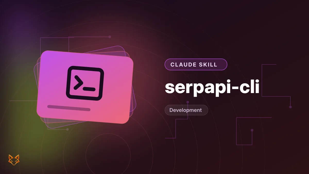 serpapi-cli — illustration