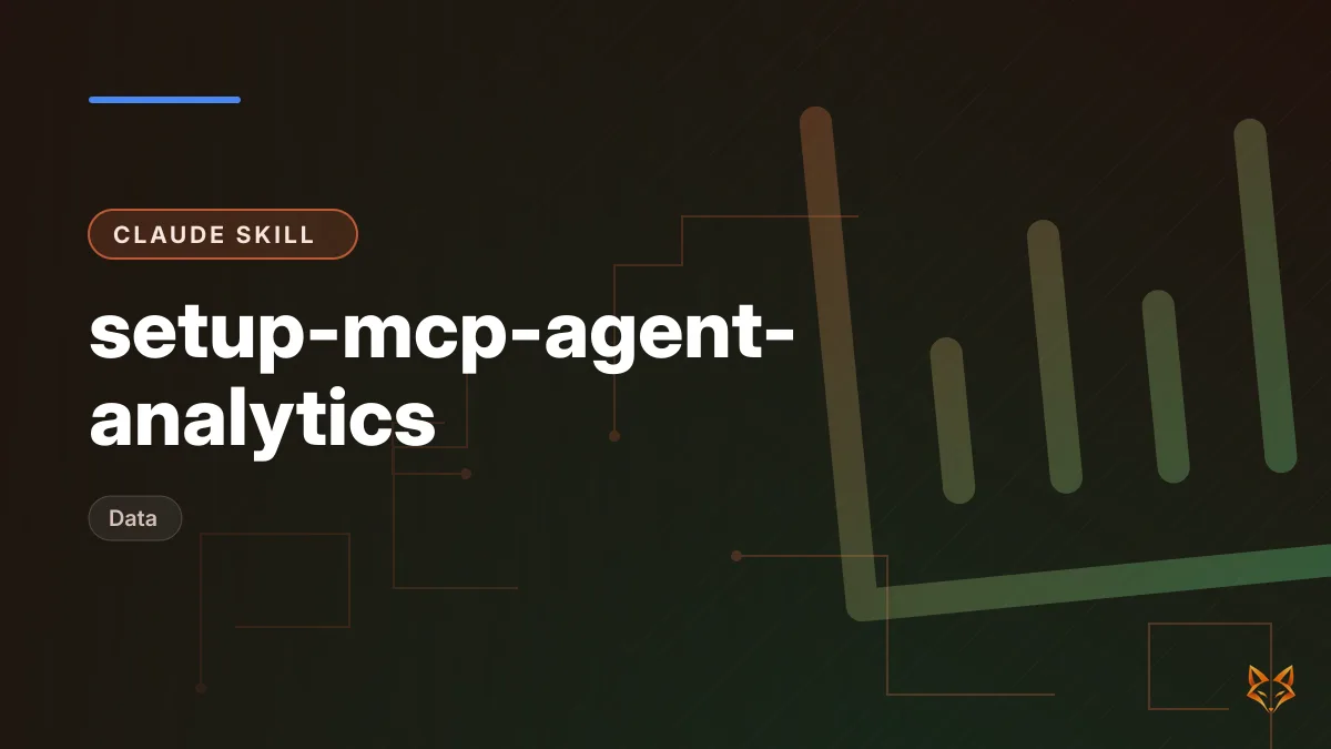 setup-mcp-agent-analytics — illustration