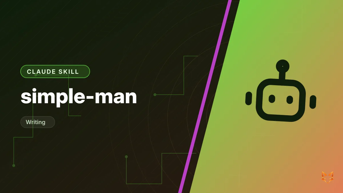 simple-man — illustration