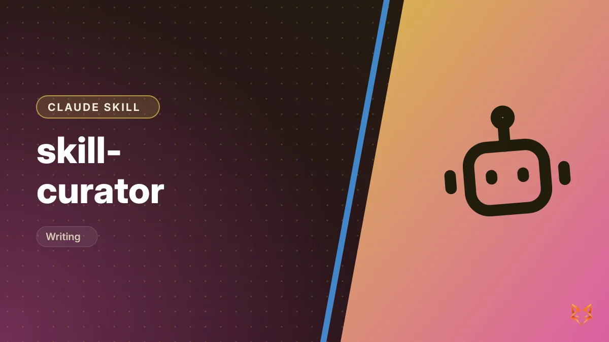 skill-curator — illustration