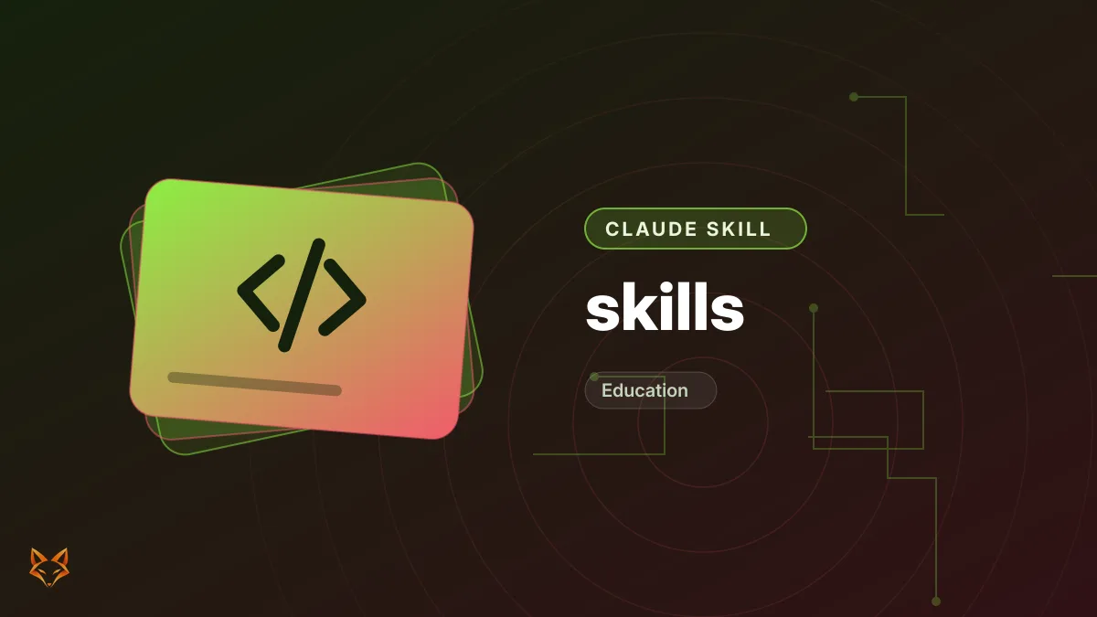 skills — illustration