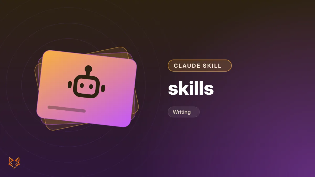 skills preview image