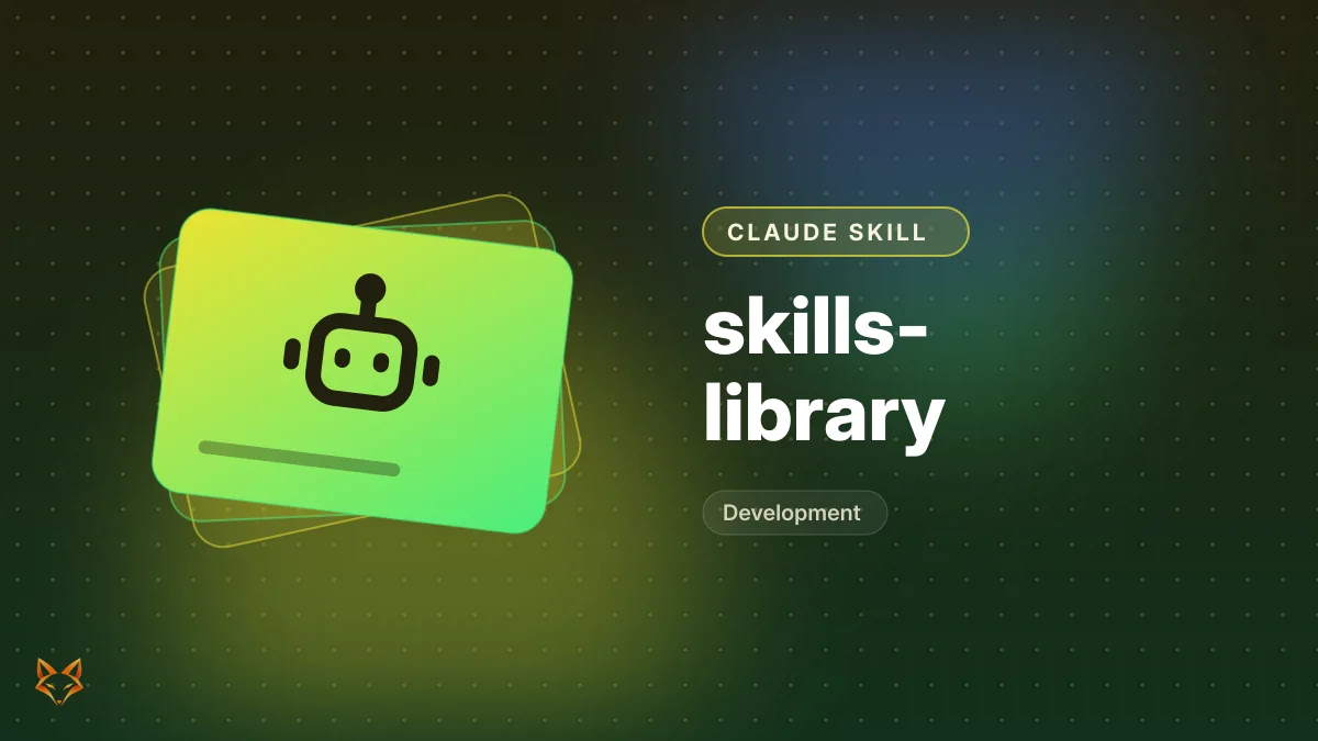 skills-library — illustration
