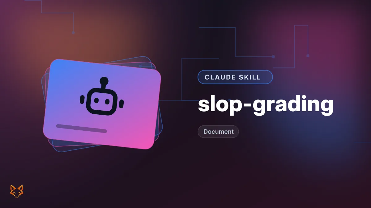 slop-grading — illustration